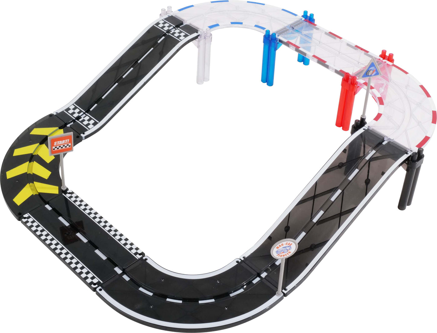 101pcs Car Track Tiles Racing Set