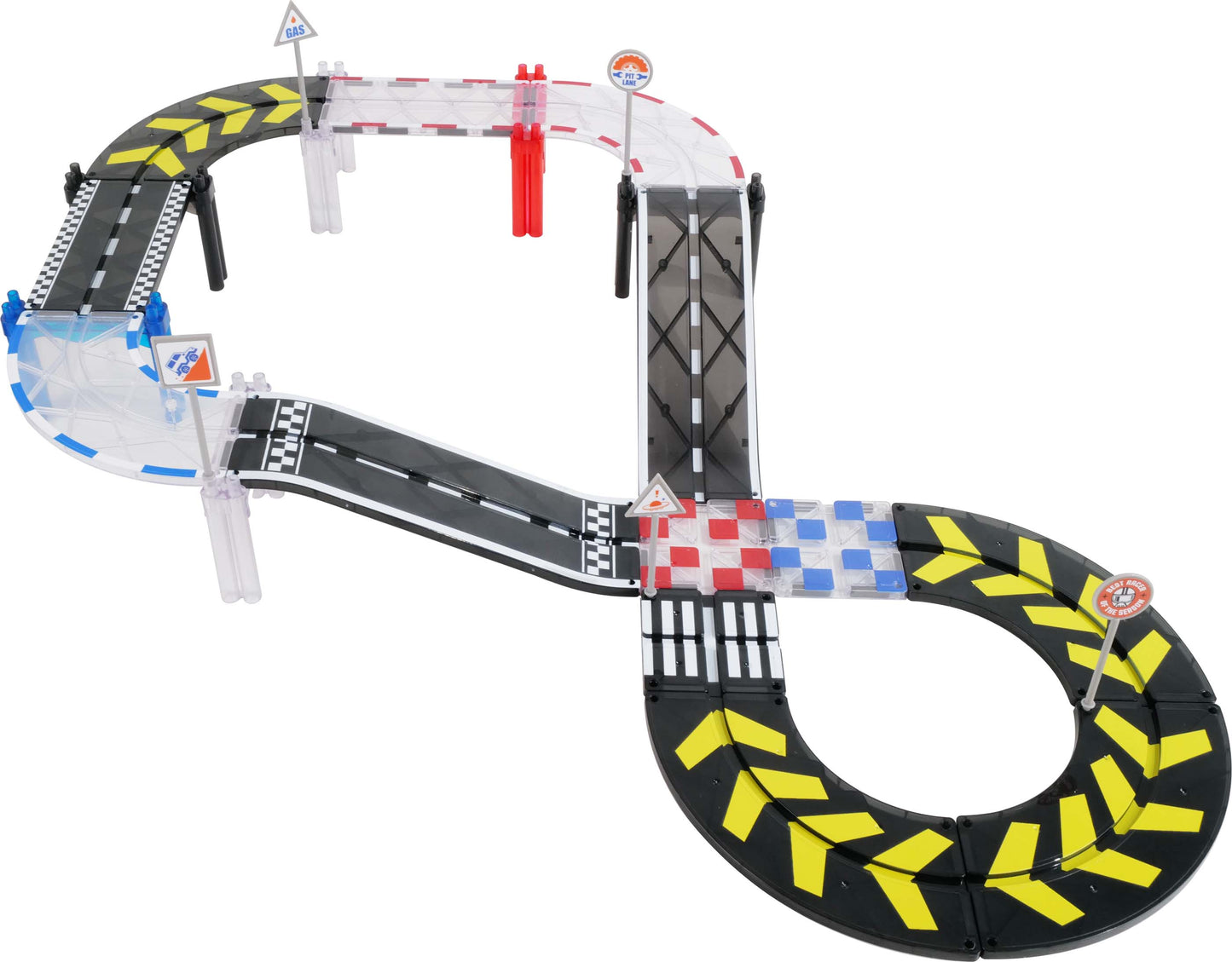 101pcs Car Track Tiles Racing Set