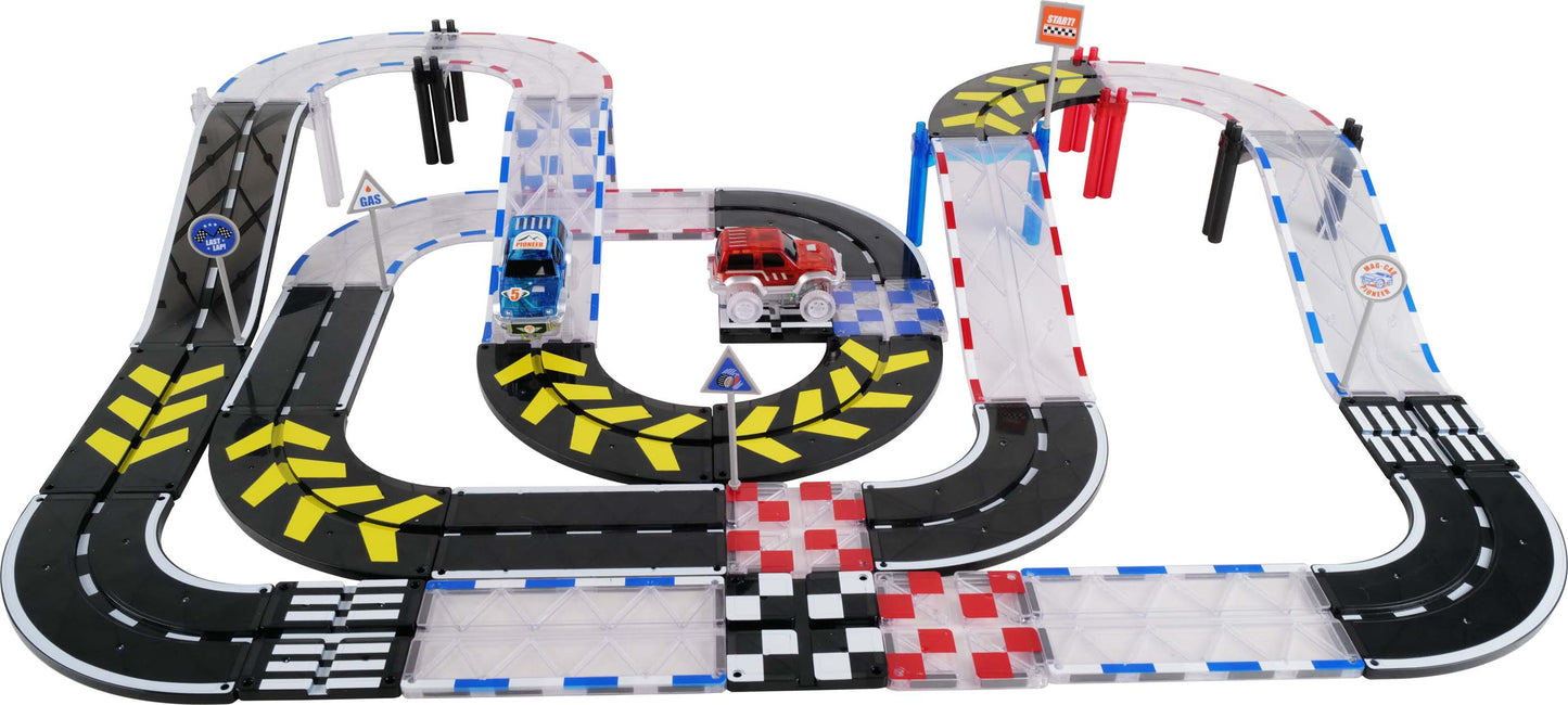 101pcs Car Track Tiles Racing Set