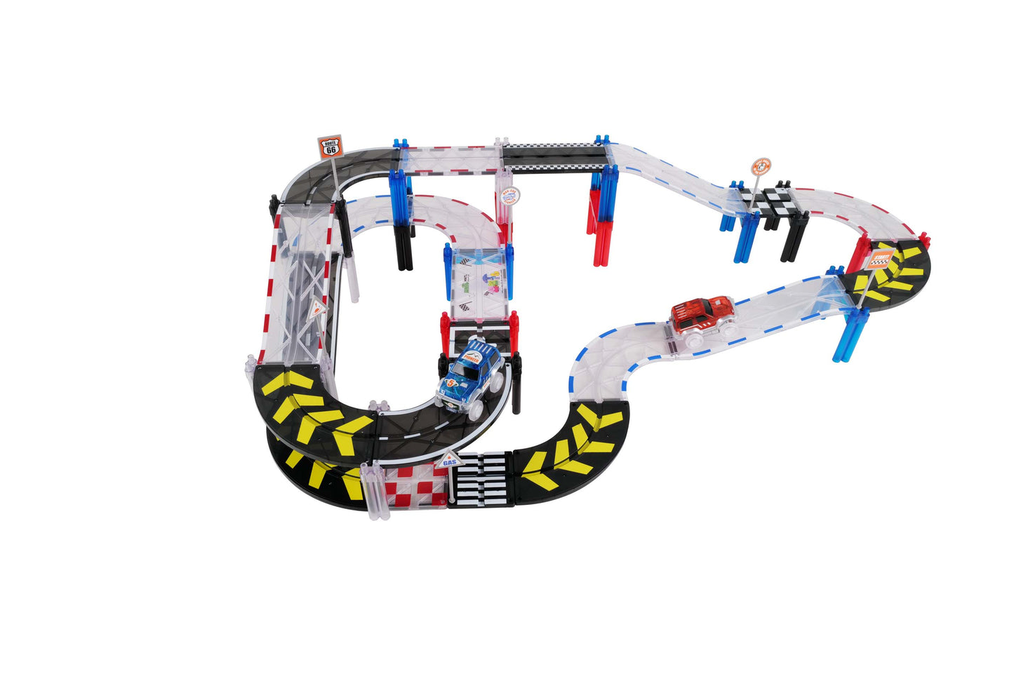101pcs Car Track Tiles Racing Set