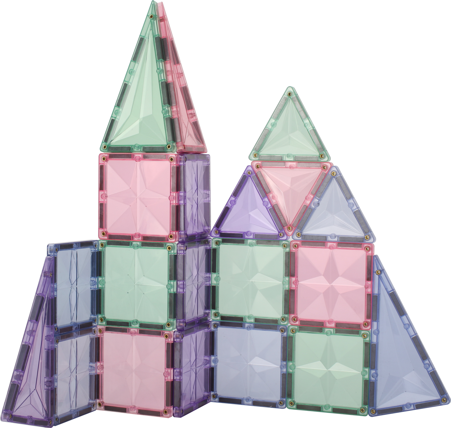 56pc Tiles Set (3 colour variants: Rainbow, pastel, ice)