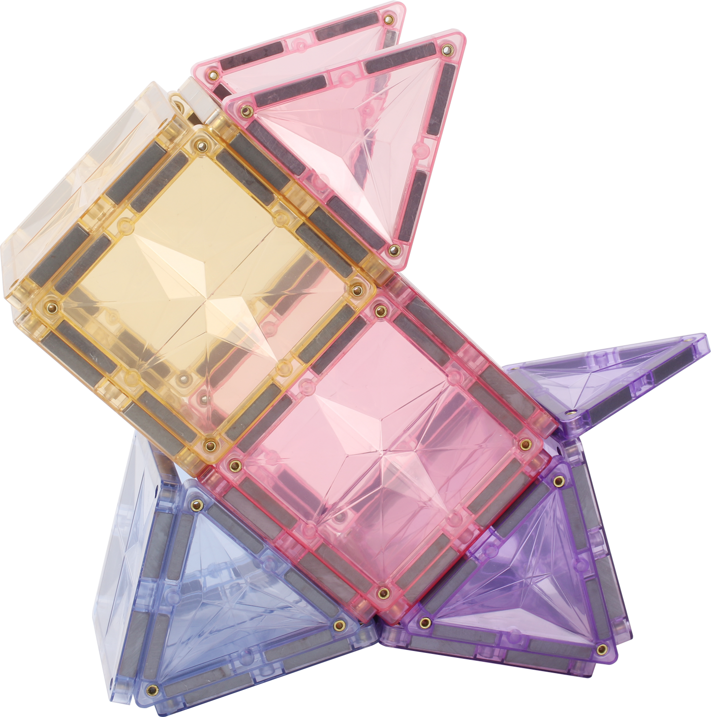 56pc Tiles Set (3 colour variants: Rainbow, pastel, ice)