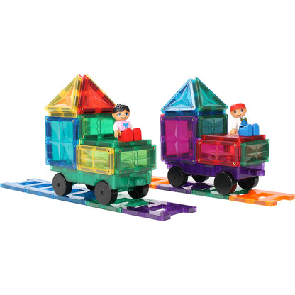 29pc Rainbow Magnetic Tiles Set