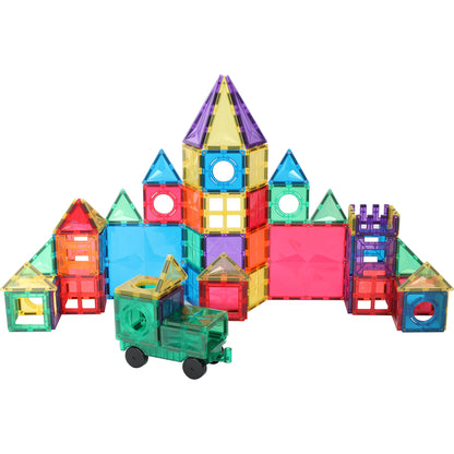29pc Rainbow Magnetic Tiles Set