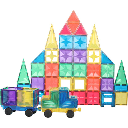 29pc Rainbow Magnetic Tiles Set