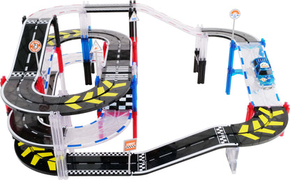 101pcs Car Track Tiles Racing Set