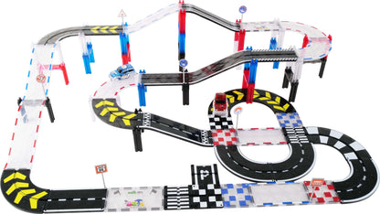 101pcs Car Track Tiles Racing Set