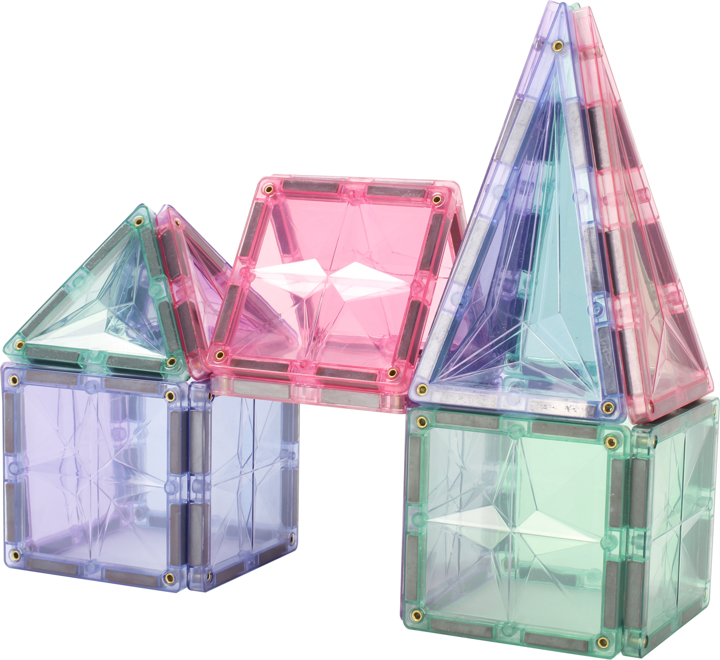 36pc Tiles Set (3 colour variants: Rainbow, pastel, ice)