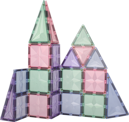 56pc Tiles Set (3 colour variants: Rainbow, pastel, ice)