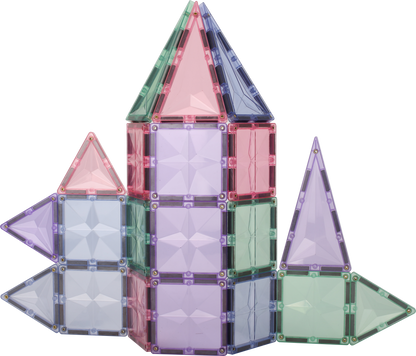 56pc Tiles Set (3 colour variants: Rainbow, pastel, ice)