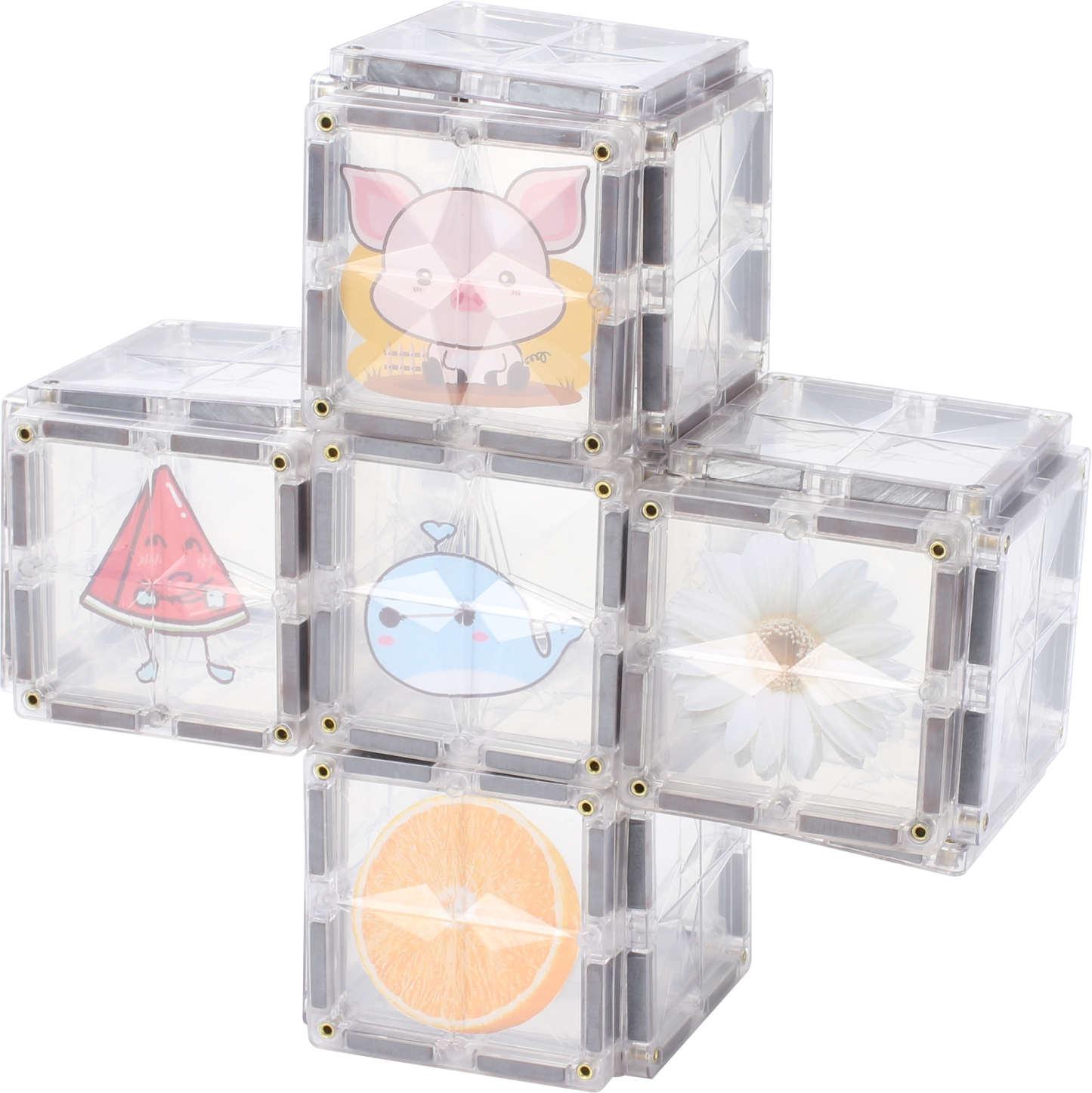 36pc Tiles Set (3 colour variants: Rainbow, pastel, ice)