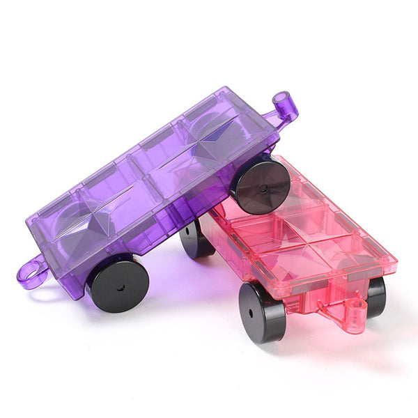 2pc Car Base Set (purple and pink)