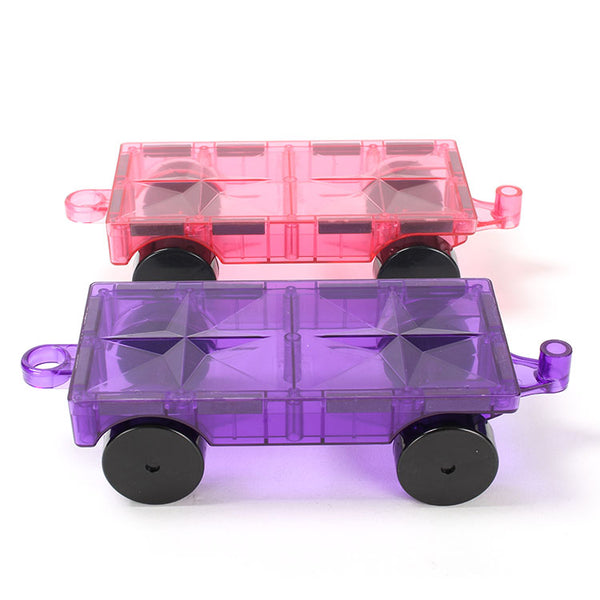 2pc Car Base Set (purple and pink)